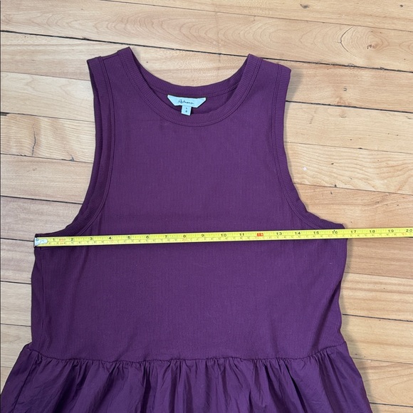 Reitmans Sleeveless Midi Mixed Media Dress - Picture 3 of 5